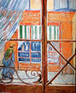 Vincent Van Gogh - A Pork-Butcher-s Shop Seen from a Window