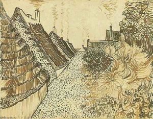 Vincent Van Gogh - Street in Saintes-Maries