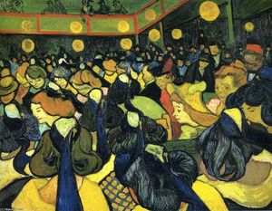 Vincent Van Gogh - The ballroom at Arles