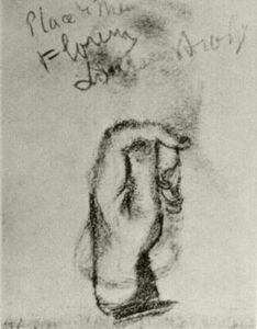 Vincent Van Gogh - Sketch of a Left Hand
