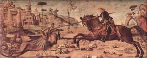 Vittore Carpaccio - St. George Killing the Dragon