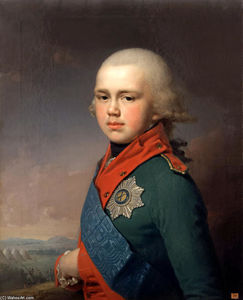 Vladimir Lukich Borovikovsky - Portrait of Grand Duke Konstantin Pavlovich