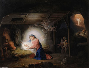 Vladimir Lukich Borovikovsky - The Nativity of Christ
