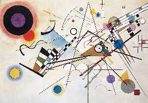 Order Paintings Reproductions Composition VIII, 1923 by Wassily Kandinsky (1866-1944, Russia) | WahooArt.com