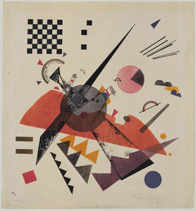  Paintings Reproductions Orange, 1923 by Wassily Kandinsky (1866-1944, Russia) | WahooArt.com