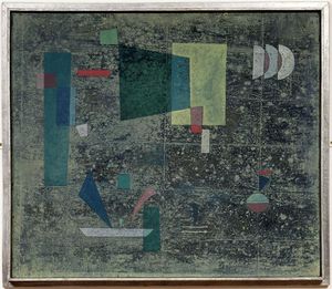  Museum Art Reproductions Circulation slowed, 1931 by Wassily Kandinsky (1866-1944, Russia) | WahooArt.com