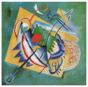 Wassily Kandinsky - Red Oval