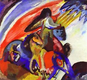 Wassily Kandinsky - Improvisation 12 (Rider)