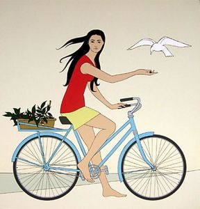 Will Barnet - Blue Bicycle