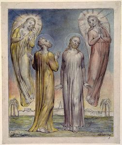 William Blake - Andrew, Simon Peter Searching for Christ