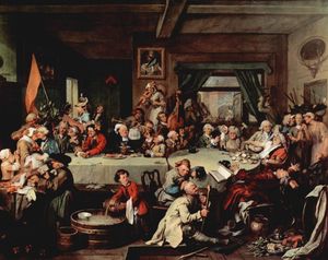 William Hogarth - The Banquet