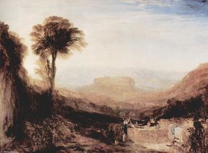 William Turner - View of Orvieto