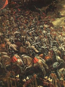Albrecht Altdorfer - The Battle of Alexander (detail)