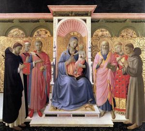 Fra Angelico - Annalena Altarpiece (without predella)