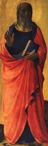 Fra Angelico - Linaioli Tabernacle: St John the Evangelist