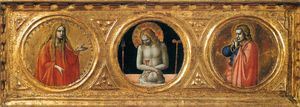 Fra Angelico - Predella of the St Peter Martyr Altarpiece (detail)
