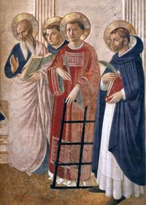 Fra Angelico - Sacra Conversazione (detail)