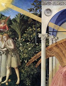 Fra Angelico - The Annunciation (detail)