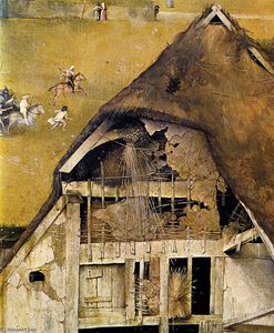 Hieronymus Bosch - Adoration of the Magi (detail)