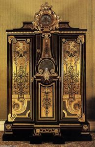 André Charles Boulle - Wardrobe and clock
