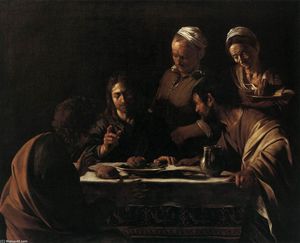 Caravaggio (Michelangelo Merisi) - Supper at Emmaus