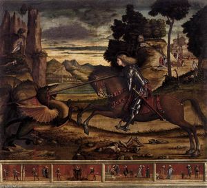 Vittore Carpaccio - St George and the Dragon