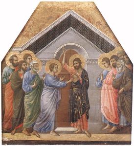 Duccio Di Buoninsegna - Doubting Thomas