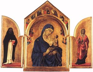 Duccio Di Buoninsegna - Triptych