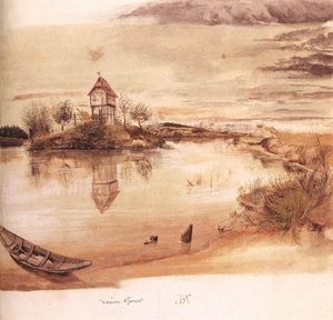Albrecht Durer - House by a Pond