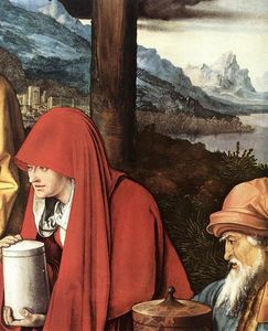 Albrecht Durer - Lamentation for Christ (detail)
