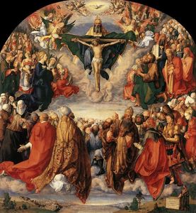 Albrecht Durer - The Adoration of the Trinity