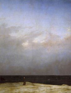 Caspar David Friedrich - Monk by the Sea (detail)