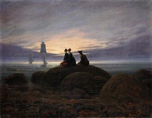 Caspar David Friedrich - Moonrise by the Sea