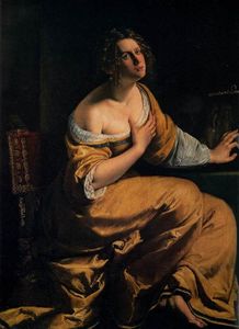 Artemisia Gentileschi - The Penitent Mary Magdalen