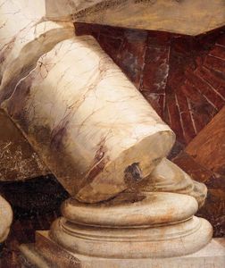 Giulio Romano - Fresco on the north wall (detail)