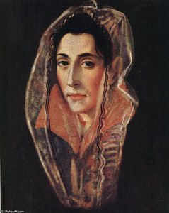 El Greco (Doménikos Theotokopoulos) - Female Portrait
