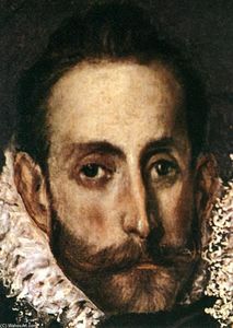 El Greco (Doménikos Theotokopoulos) - The Burial of the Count of Orgaz (detail)
