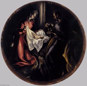 El Greco (Doménikos Theotokopoulos) - The Nativity