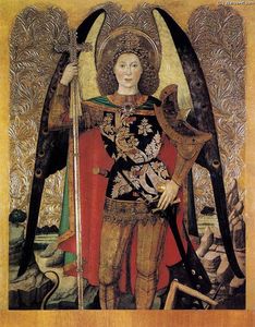 Jaume Huguet - The Archangel St Michael