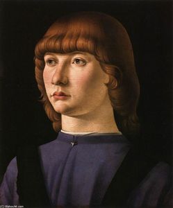 Jacometto Veneziano - Portrait of a Boy