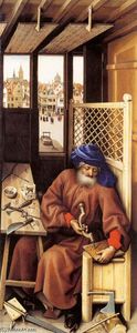 Robert Campin (Master Of Flemalle) - Mérode Altarpiece (right wing)
