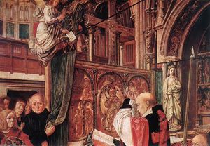 Master Of Saint Gilles - St Gilles- Mass (detail)