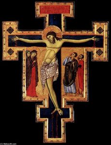 Master Of St Francis - Crucifix