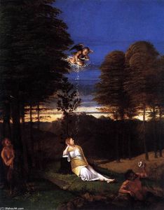 Lorenzo Lotto - Allegory of Chastity (--Maiden-s Dream--)