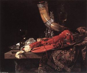 Willem Kalf - Still-Life with Drinking-Horn