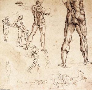 Leonardo Da Vinci - Anatomical studies