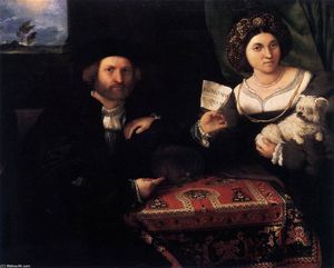 Lorenzo Lotto - Portrait of a Married Couple
