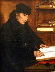 Quentin Massys - Portrait of Erasmus of Rotterdam