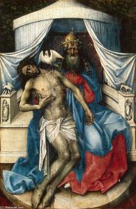 Robert Campin (Master Of Flemalle) - Holy Trinity
