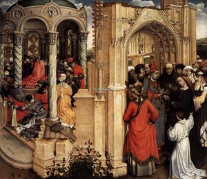 Robert Campin (Master Of Flemalle) - The Marriage of Mary